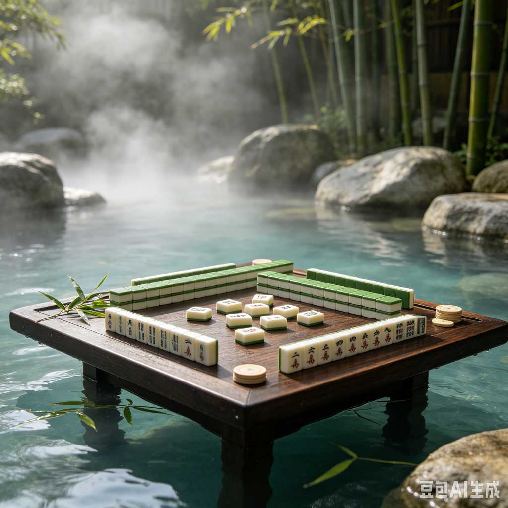traditional color mahjong set