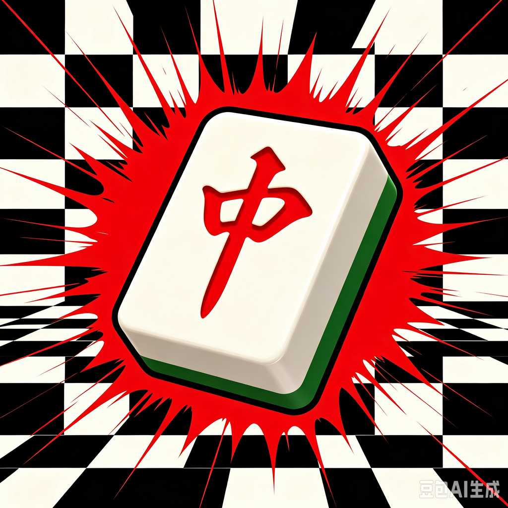 decorative text mahjong set